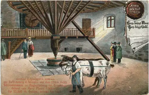 Augustusburg im Erzgebirge - Göpelwerk -663656