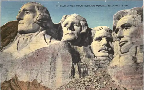 Mount Rushmore Memorial - Black Hills -663840