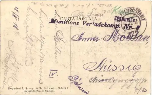 Rumänische Bauern - Weinernte - KuK Feldpost -663860