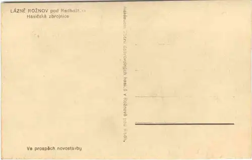 Lazne Roznov pod Radhostem - Hasicska zbrojnice -663718