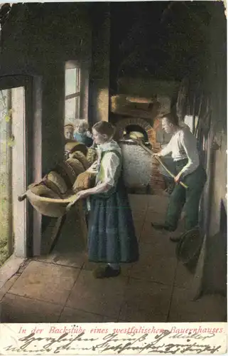 Backstube in westfälischen Bauernhaus -663910