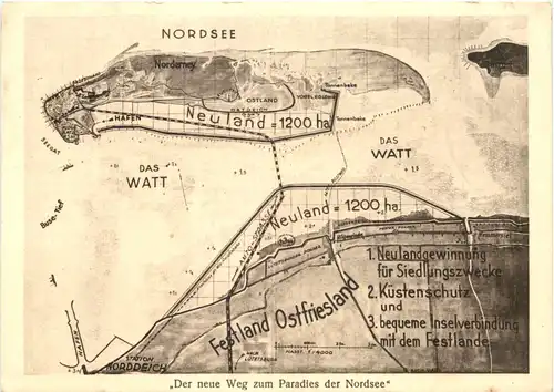 Insel Norderney - Landkarte -664064