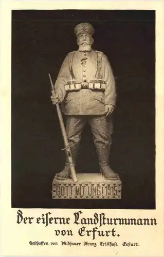 Der eiserne Landsturmmann von Erfurt -664130