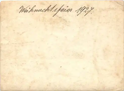Weihnachten 1927 -664300