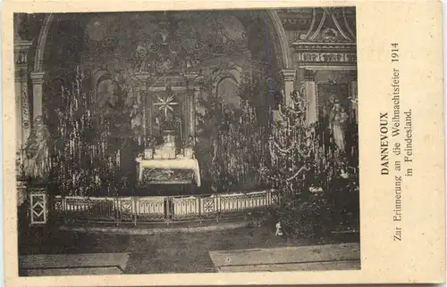 Dannevoux - Weihnachtsfeier 1914 im Feindesland -664270