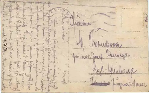 Wien - Frohnleichnamsprozession 1917 -664174