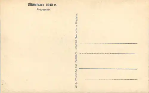 Mittelberg - Prozession -664166