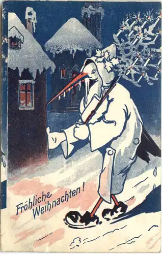 Weihnachten Storch -664296