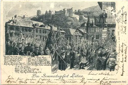 Gruss aus Heidelberg - Das Sommertagsfest Lätare -664406