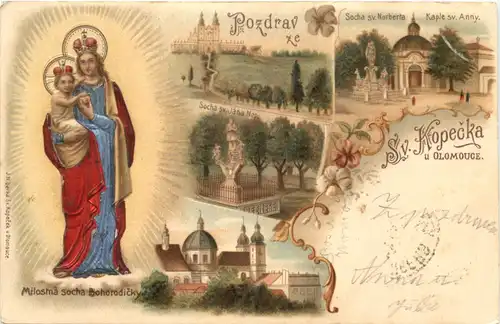 Pozdrav ze Sv. Kopecka u Olomouce - Litho -664564