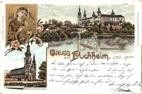 Gruss aus Puchheim - Litho - Attnang -664662