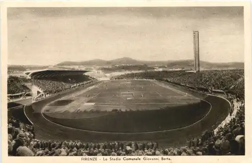 Firenze - La Stadio Comunale Giovanni Berta -664792