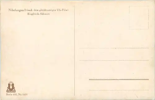 Niberlungen - Siegfrieds Schwert -664826