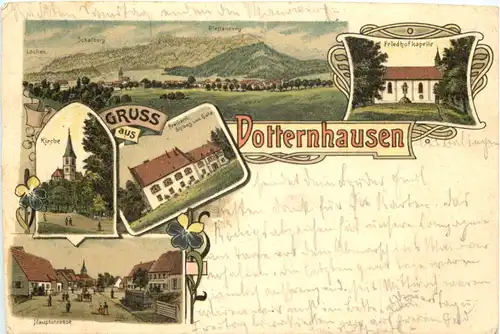 Gruss aus Dotternhausen - Litho -664970