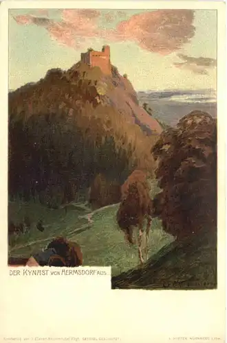 Der Kynast von Hermsdorf - Litho -665010