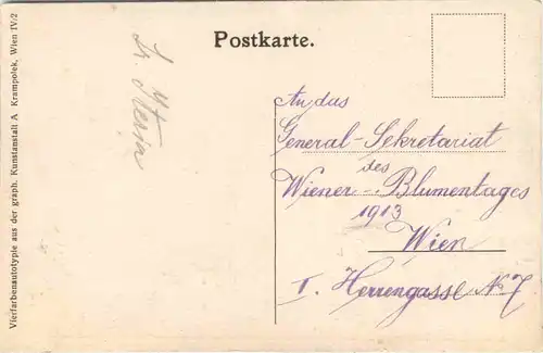 Wien - Blumentag 1912 -665050