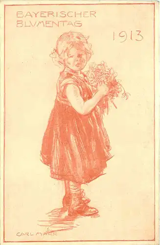 Bayrischer Blumentag 1913 - Ganzsache -665040