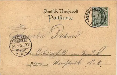 Schloss Rheinstein - Litho -665008