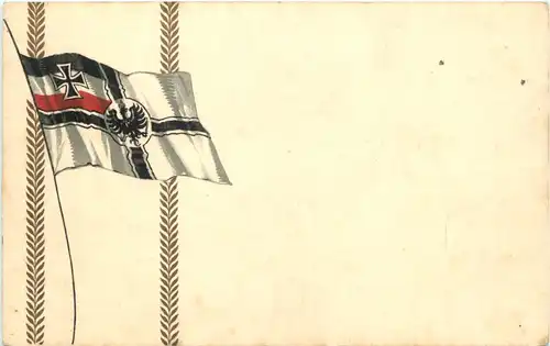 Deutschland Fahne - Litho -664958