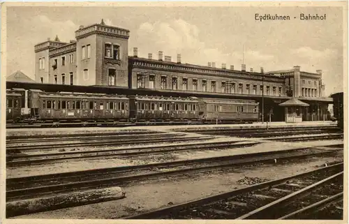 Eydtkuhnen - Bahnhof - Ostpreussen -651758