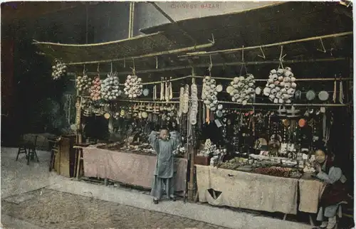 China - Chinese Bazar gelaufen von Tientsin nach Prag -661476