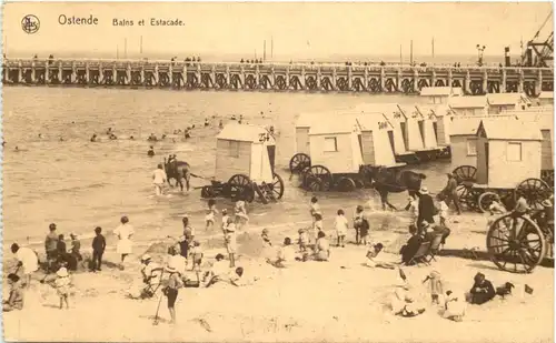 Ostende - Bains et Estacade -665170