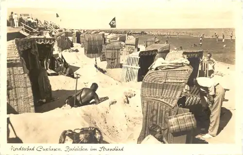 Nordseebad Cuxhaven - Badeleben im Strandbad - 3. Reich -665202