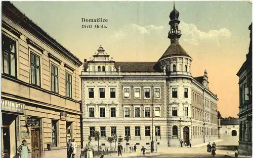 Domazlice - Divi skola - Böhmen -665278