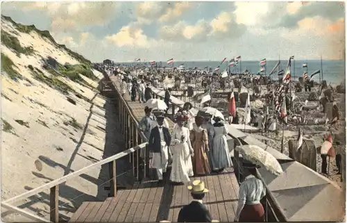 Westerland Sylt - Strand nach Süden -665176