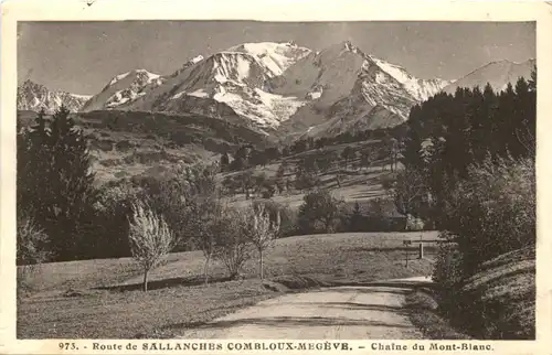 Route de Sallanches Combloux-Megeve, Chaine du Mont-Blanc -539228