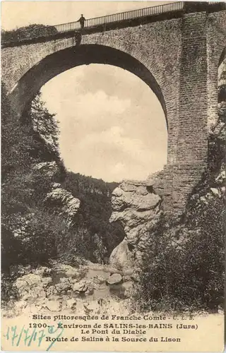 Environs de Salins-les-Bains, Le Pont du Diable -539216