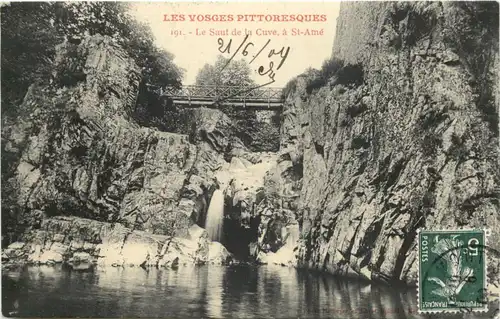 Les Vosges Pittoresques, Le Saut de la Cuve, a St-Ame -539358