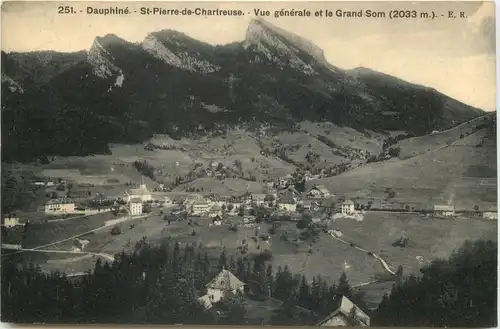 Dauphine, St-Pierre-de-Chartreuse, Vue generale -539370