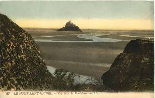 Le Mont Saint-Michel, Vue prise de Tombelaine -539340