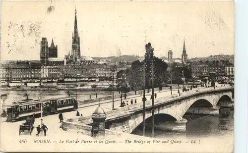 Rouen, Le Port de Pierre et les Quais -539508