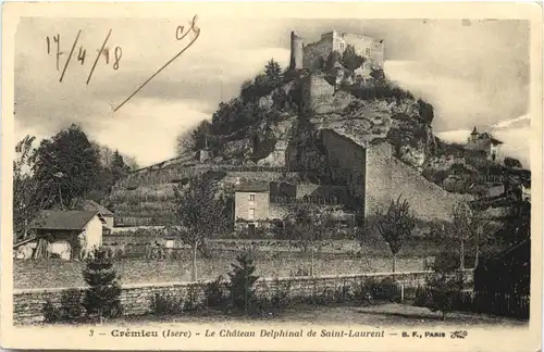 Cremieu, Le Chateau Delphinal de Saint-Laurent -539486