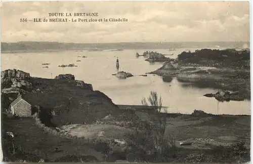 Ile de Brehat, Le Port etos et la Citadelle -539562