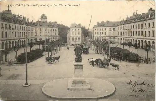 Pau, La Place Gramont -539728
