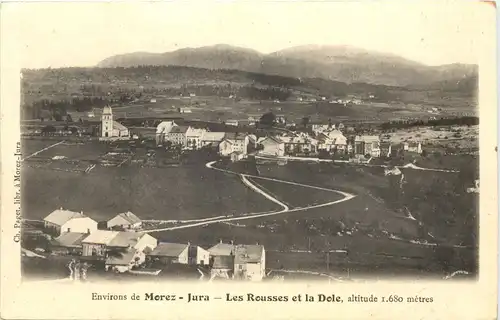 Environs de Morez-Jura, Les Rousses et la Dole -539600