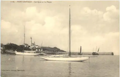 Port-Navalo, Le Quai et le Phare -539620