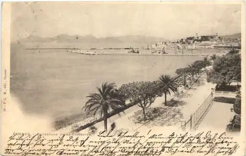 Cannes, Boulevard de la Croisette -539594