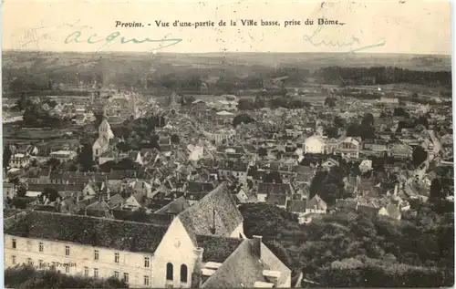 Provins, Vue dùne-partie de la Ville basse, prise du Dome -539696
