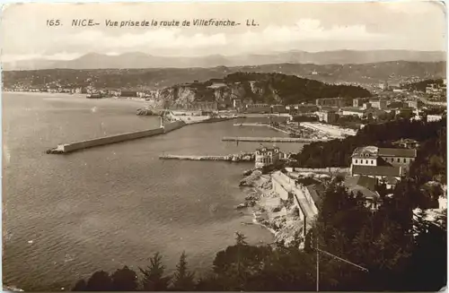 Nice, Vue prise de la route de Villefranche -539870