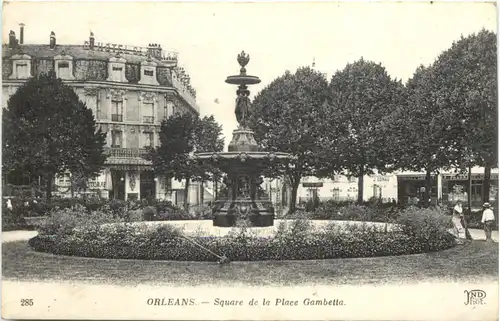 Orleans, Square de la Place Gambetta -539826