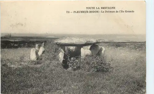 Pleumeur-Bodon, Le Dolmen de I`lle Grande -539760