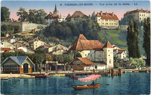 Thonon-les-Bains, Vue prise de la Jetee -539908