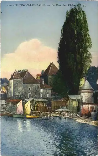 Thonon-les-Bains, Le Port des Pecheurs -539910