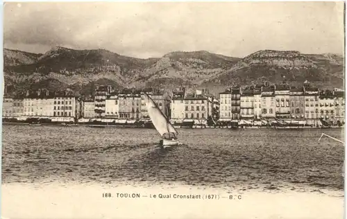 Toulon, Le Quai Cronstadt -539906