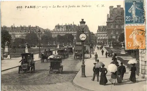 Paris, La Rue et le Jardin des Tuileries -539970
