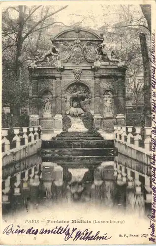 Paris, Fontaine Medicis -539988